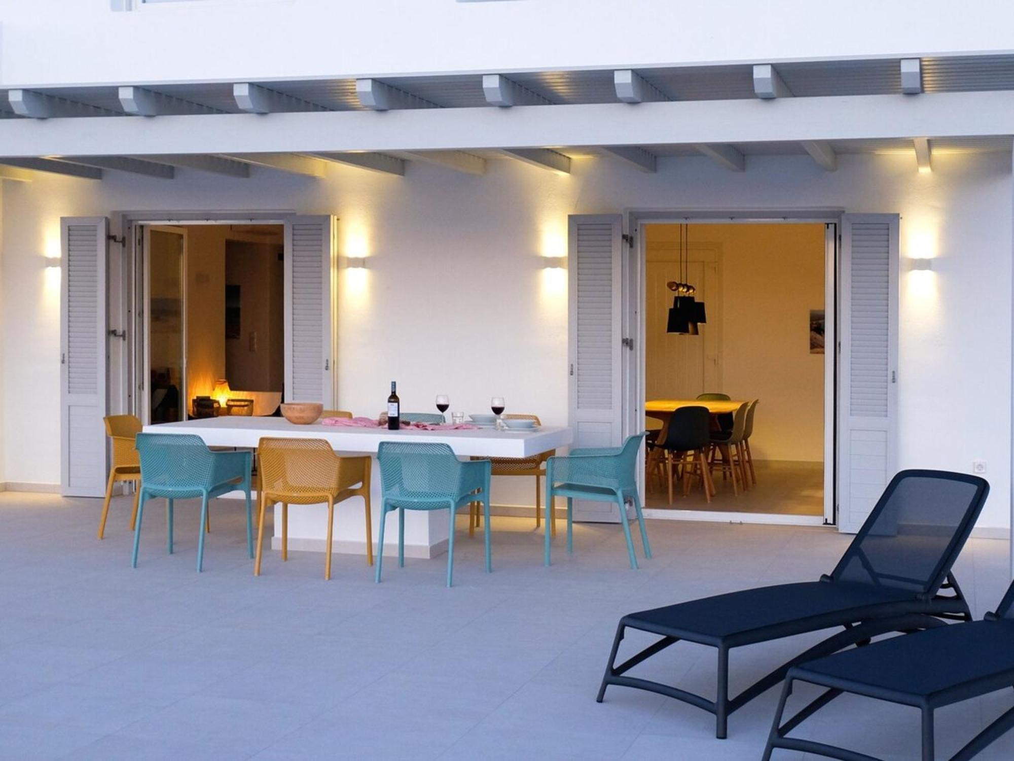 Villa Aura - Beachfront Villa With Private Pool Kastrákion エクステリア 写真